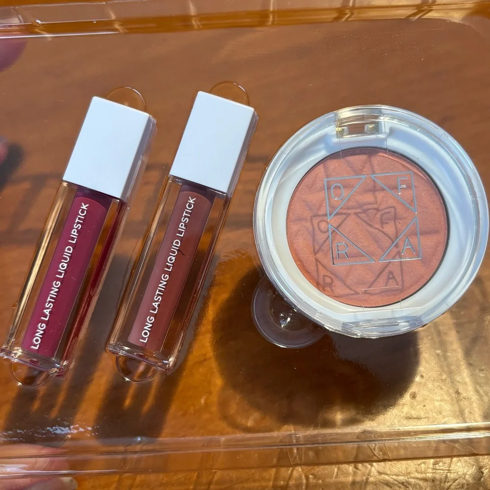 OFRA Fresh Start Mini Blush & Liquid Lipsticks Set